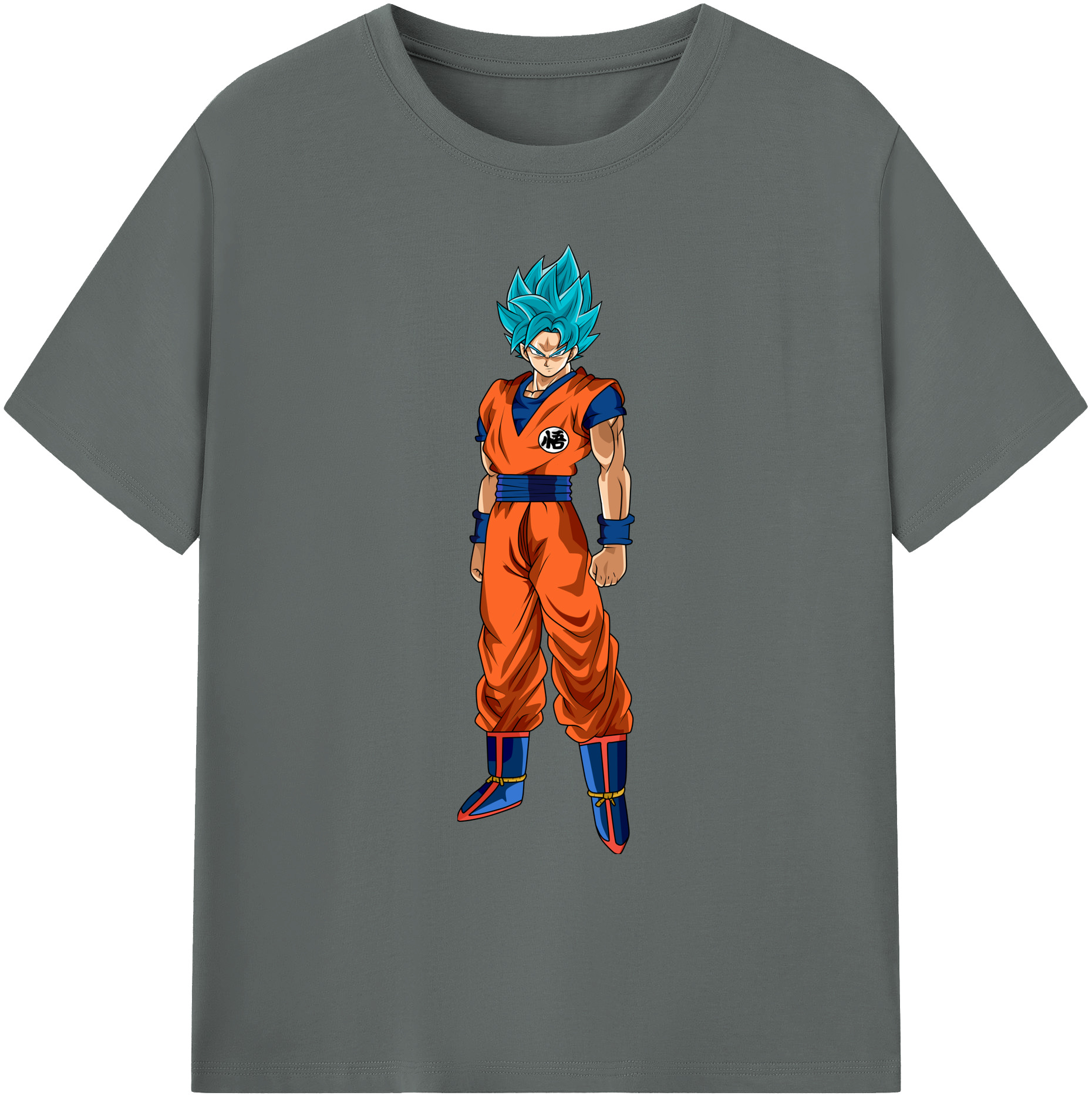 （画像用） ドラゴンボール 孫悟空（そん ごくう）Son Goku カカロット DRAGON BALL Kakarotto 綿100％ メンズ半袖Tシャツ｜肌触りやわらか＆通気性